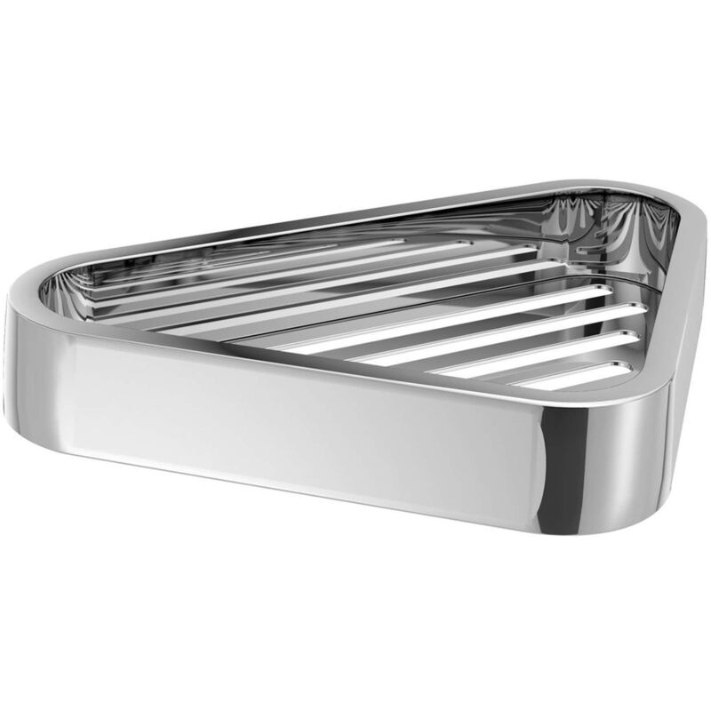 Sapho Gedy Smart - Étagère d'angle de douche 17x3x17 cm, chrome 3283