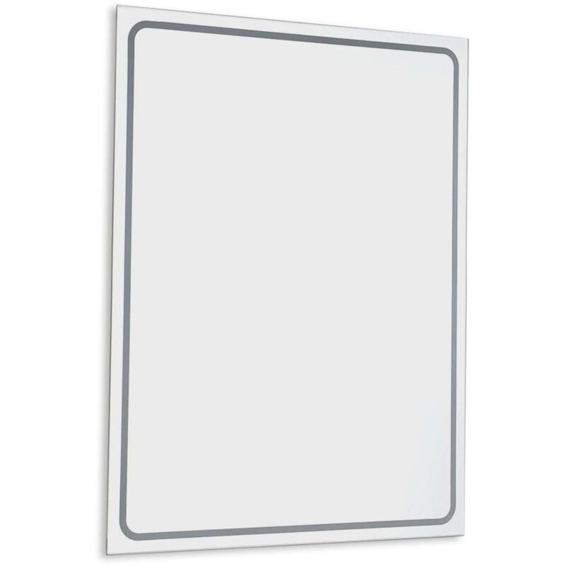 Sapho - Gemini ii - Miroir avec éclairage led, 60x80 cm GM060