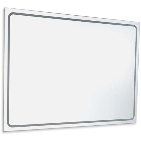 Sapho Gemini II - Spiegel mit LED-Beleuchtung, 90x50 cm GM090