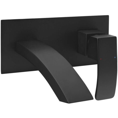Sapho Ginko - Unterputzarmatur mit Einbaukörper, schwarz matt 1101-07B