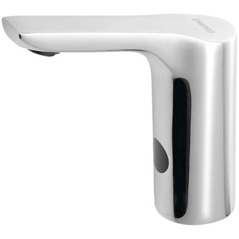 Sapho Grifería - Grifo electrónico de lavabo, alimentación de red, cromo PS781