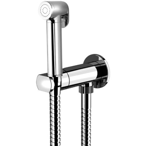 Sapho Grifería - Grifo empotrado con ducha de bidé, cartucho progresivo, cromo DB700