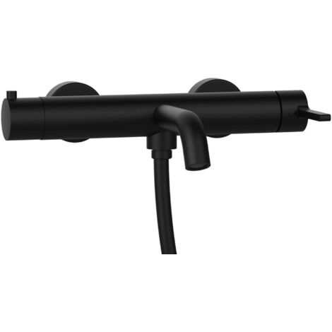 Sapho Iconic - Grifo de bañera, negro mate AF010B