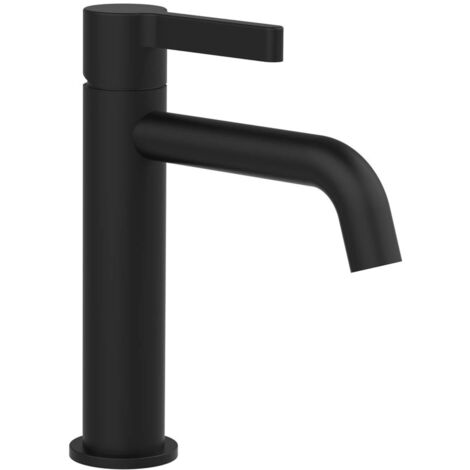 Sapho Iconic - Waschtischarmatur, schwarz matt AF002B