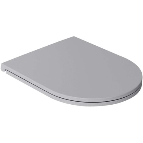 Sapho Infinity - Asiento de WC, Slim, SoftClose, stone grey 40KF0547I-S