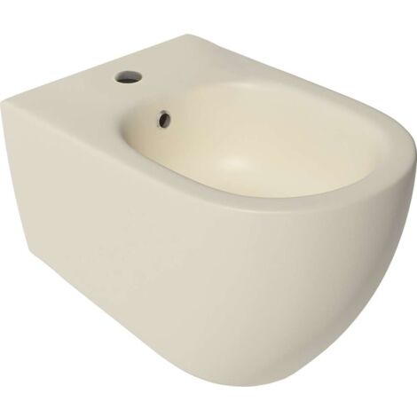 Sapho Infinity - Bidet sospeso, con foro per miscelatore, ivory 10NF41001-2K
