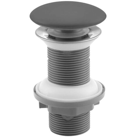 Sapho Infinity - Desagüe de lavabo, Click Clack, antracita 38TP0162I