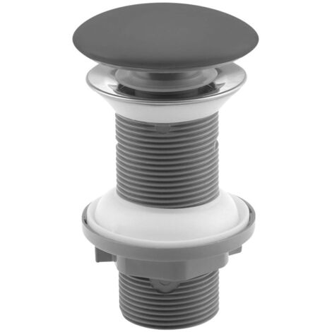 Sapho Infinity - Waschtischablauf, Click-Clack, anthrazit 38TP0162I