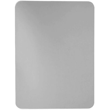 Sapho Ishape - Espejo 50x70 cm, rectángulo, esquinas redondeadas, sin bisagra AG457