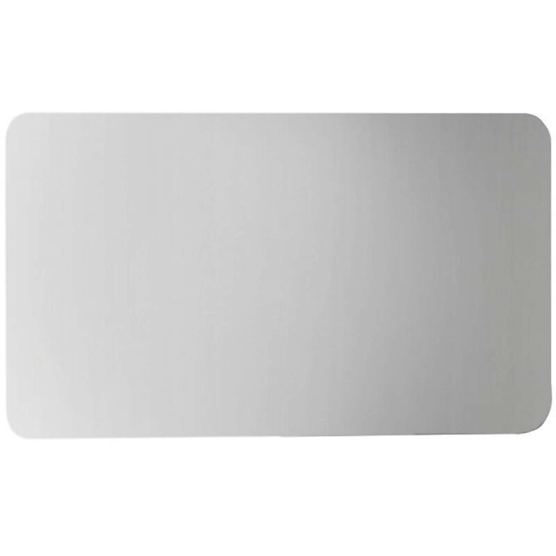 Ishape - Miroir rectangulaire 120x60 cm, angles arrondis, sans fixation AG612 - Sapho