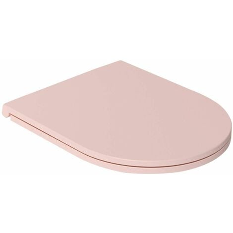 Sapho Isvea - Abattant toilette Slim, SoftClose, rose saumon 40KF0541I-S
