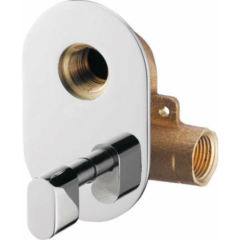 Sapho - Justime - Régulateur de température d'eau encastré pour douchette de bidet, chrome 1209-03