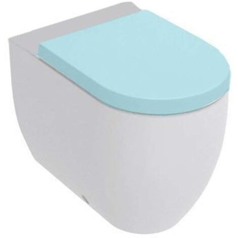 Sapho Kerasan Flo - Vaso WC monoblocco, scarico inferiore/posteriore, bianco 311701