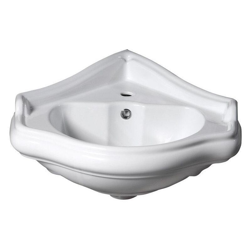 Sapho - Kerasan Retro - Lavabo d'angle 575 x 580 mm, blanc 103201