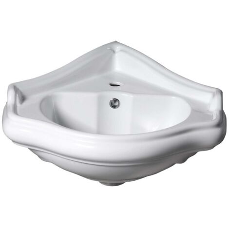 Sapho Kerasan Retro - Lavabo d’angle 58x58 cm, blanc 103201