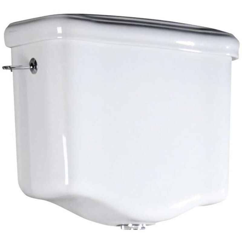 Sapho - Kerasan Retro - Réservoir de chasse d'eau, blanc 108001