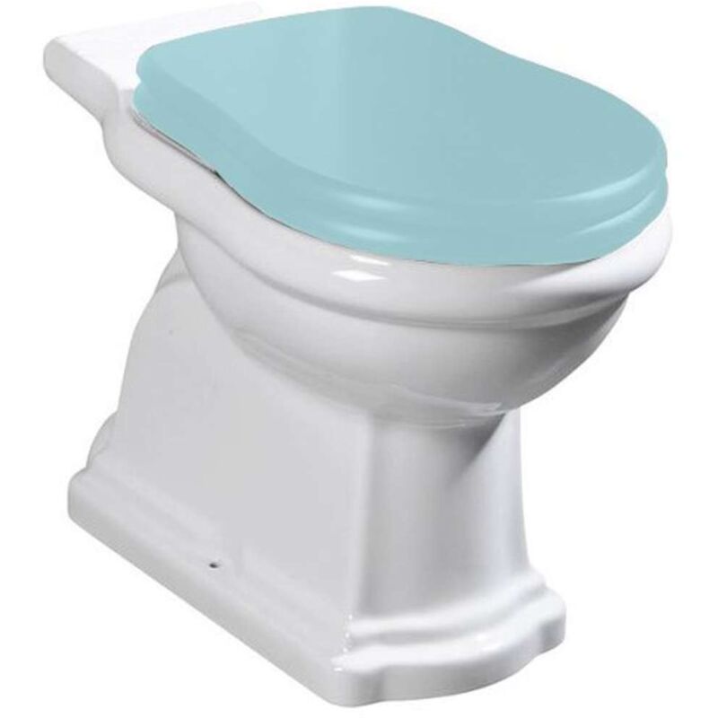 Kerasan Retro - wc combi cuvette 39x41x72 cm, évacuation par le bas, blanc 101201 - Sapho