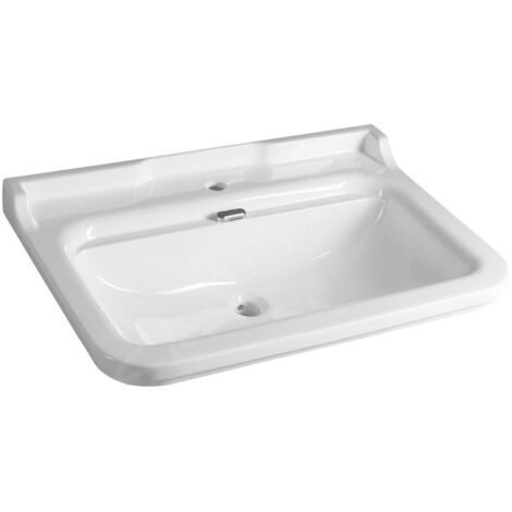 Sapho Kerasan Waldorf - Lavabo céramique 800x550 mm, blanc 4141K1