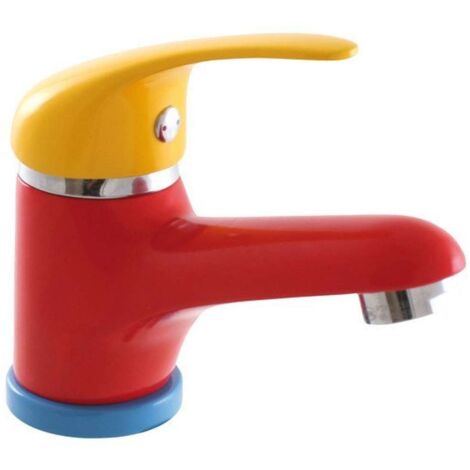 Sapho Kid - Waschtischarmatur ohne Ablaufgarnitur, farbig/Chrom KD02