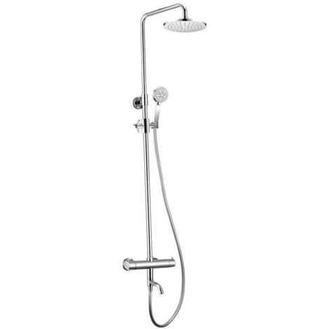 Sapho Kimura - Mitigeur thermostatique de baignoire avec accessoires, chrome KU500
