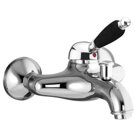 Sapho Kirké Black - Grifo de bañera, cromo KI10NC