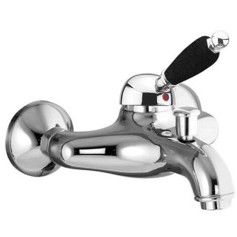 Sapho Kirké Black - Miscelatore per vasca da bagno, cromo KI10NC