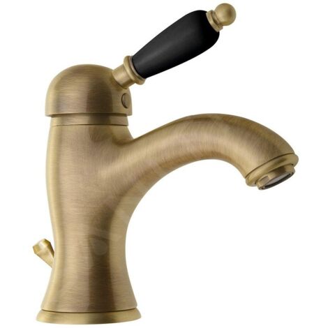 Sapho Kirké Black - Mitigeur de lavabo avec vidage, bronze KI02NB