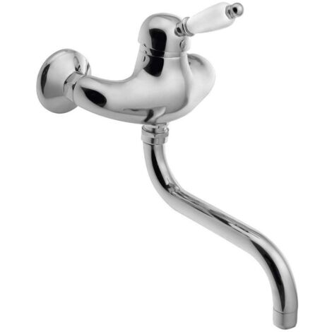 Sapho Kirké - Miscelatore per lavabo White, cromo KI15BC