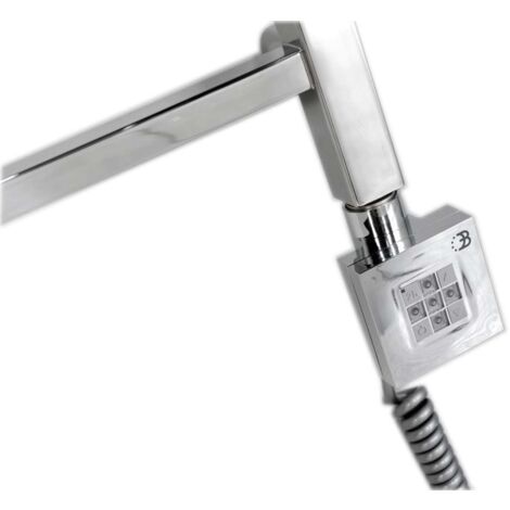 Sapho KTX - Resistenza elettrica con termostato 800 W, cromo KTX-C-800