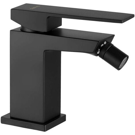Sapho Latus - Miscelatore per bidet, nero opaco 1102-73B
