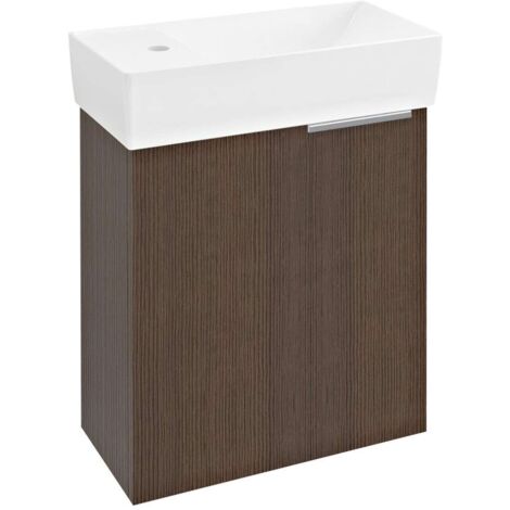 Sapho Latus - Mobile lavabo 440x500x220 mm, pino rustico LT090-1616