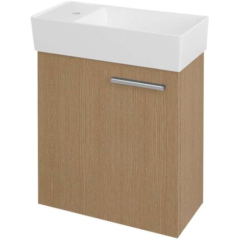 Sapho Latus - Mobile lavabo 44x50x22 cm, rovere veneziano LT095