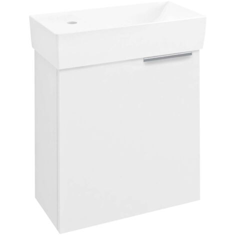 Sapho Latus - Mueble de lavabo, 44x50x22 cm, blanco LT090-3030