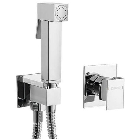 Sapho Latus - Robinet de bidet encastré, avec douchette, chrome 1102-40-01