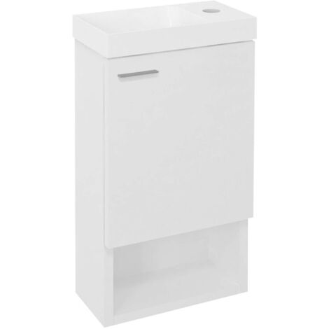 Sapho Latus - Waschtischunterschrank, 30x53x17 cm, weiß glänzend LT711-3030