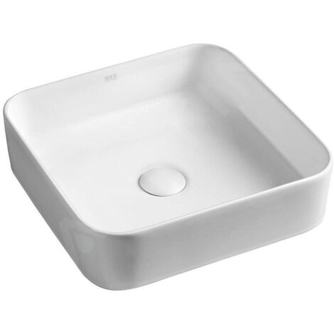 Sapho Lavabos - Lavabo Blade 400x400 mm, blanc WH050
