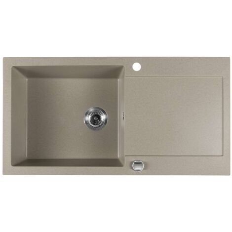 Sapho Lavelli - Lavello in granito, 970x500 mm, beige GR1612