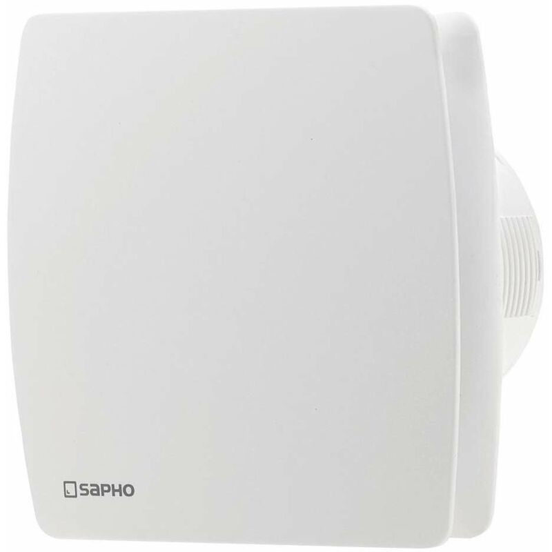 Sapho - Lex - Aérateur axial temporisé pour salle de bains, 15 w, blanc LX102