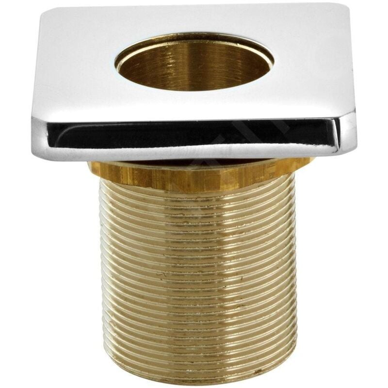 Sapho - Manchons - Manchon pour douche sur le bord de la baignoire, chrome 1205-42