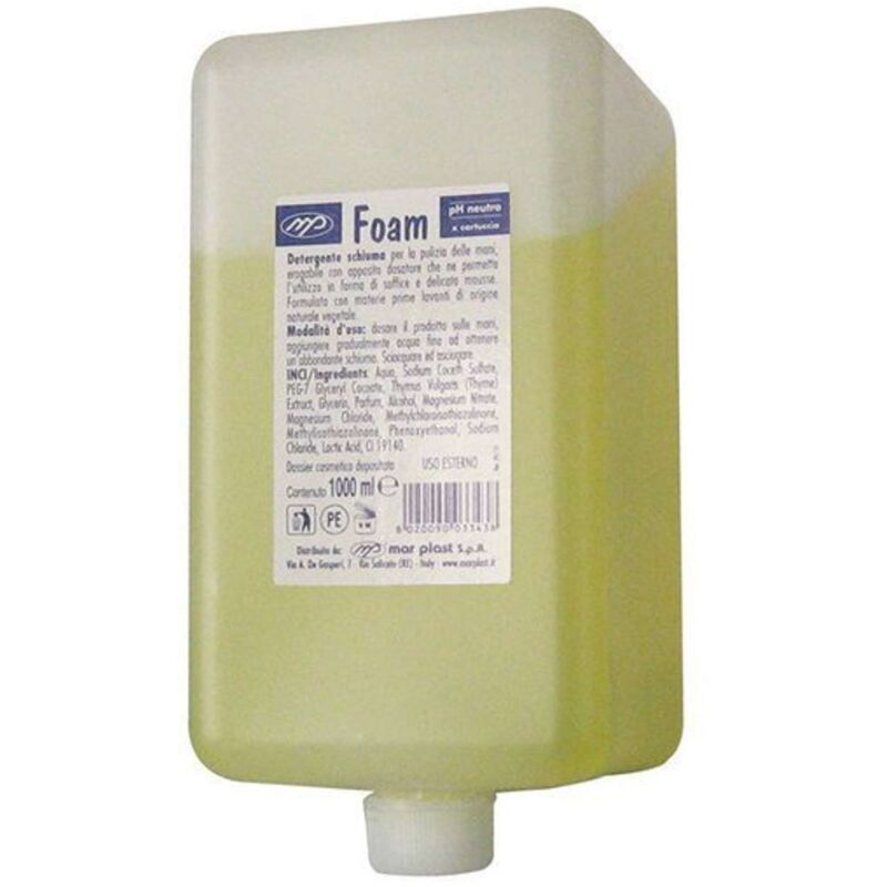 Marplast - Recharge pour distributeur de savon mousse A80600A, 1000 ml A99828F - Sapho