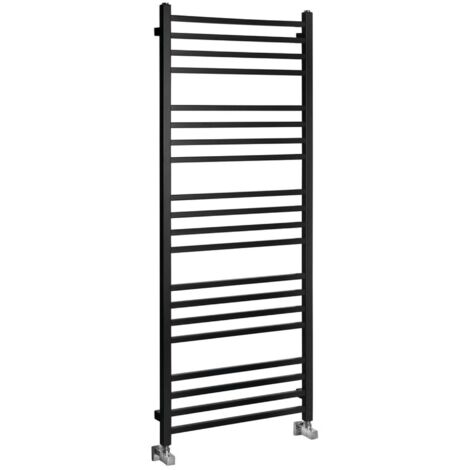 Sapho Metro - Elemento calefactor 60x151 cm, 557 W, negro mate IR420TB