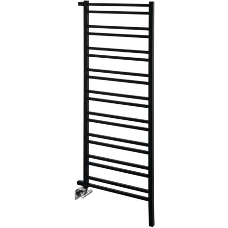 Sapho Metro Space - Heizkörper 55x143 cm, 525 W, schwarz matt IR438B