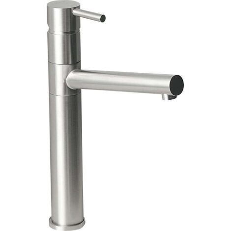 Sapho Minimal - Grifo de fregadero, acero inoxidable MI016