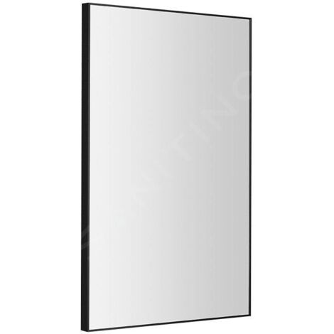 Sapho Miroirs - Miroir Arowana dans un cadre, 500x800 mm, noir mat AWB5080