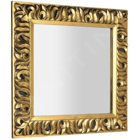 Sapho Miroirs - Miroir Zeegreas dans un cadre, 900x900 mm, doré IN416