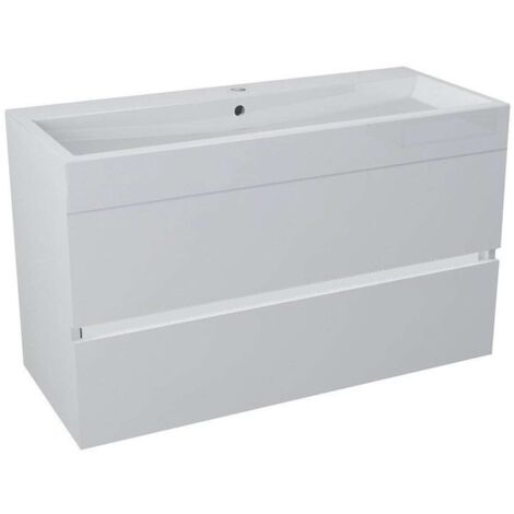Sapho Möbelsets - Waschtischunterschrank, 99x50x41 cm, weiß LA101