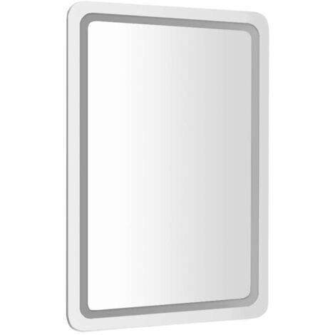 Sapho NYX - Spiegel mit LED-Beleuchtung 50x70 cm, Aluminium NY050
