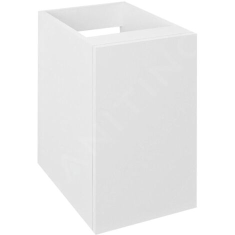 Sapho Odetta - Armoire inférieure 300x500x435 mm, 1 porte, blanc brillant DT300-3030