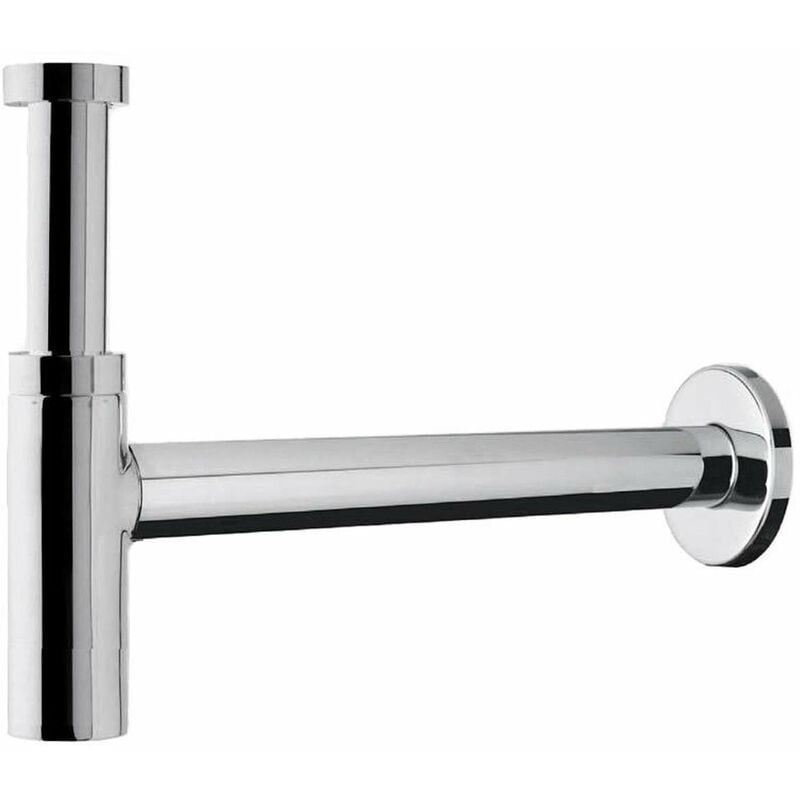 Sapho - Omp Tea Minitoti - Siphon de lavabo, sortie d'évacuation 32 mm, chrome 510.135.5.K