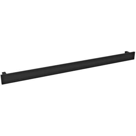Sapho Patron - Porte-serviettes, longueur 1000 mm, noir mat PX088